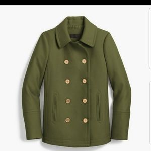 Jcrew Nello Gori Green peacoat